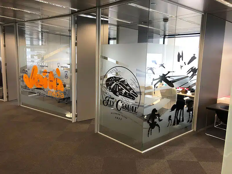 Vinilo Acido para oficinas